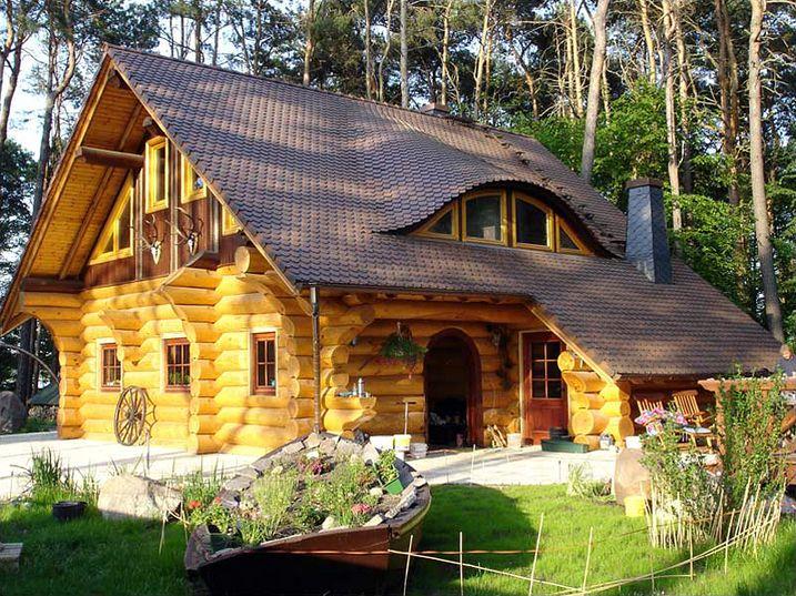 Дома из дерева и их сооружение